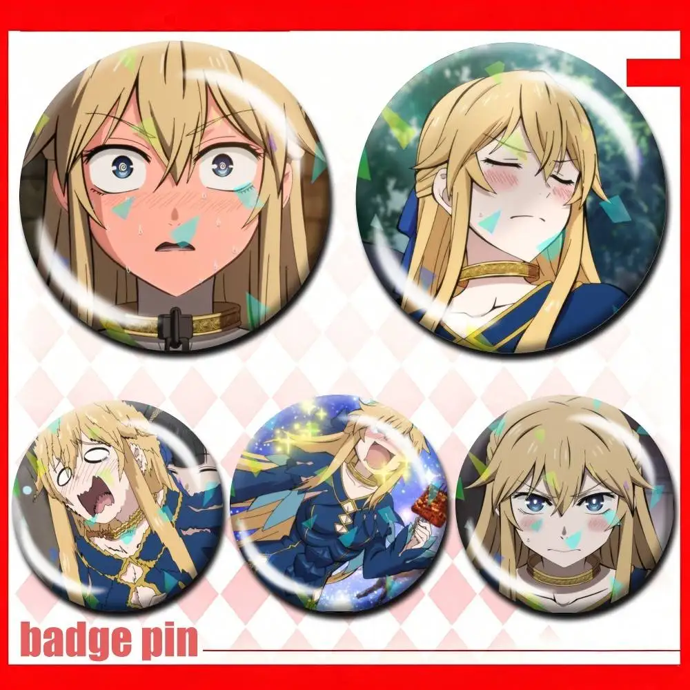Serafina Anime The Barbarian-S B-Bride 25 32 44 58 75mm Insignias Redondas Personalizables, Broches, Accesorios, Personalizables