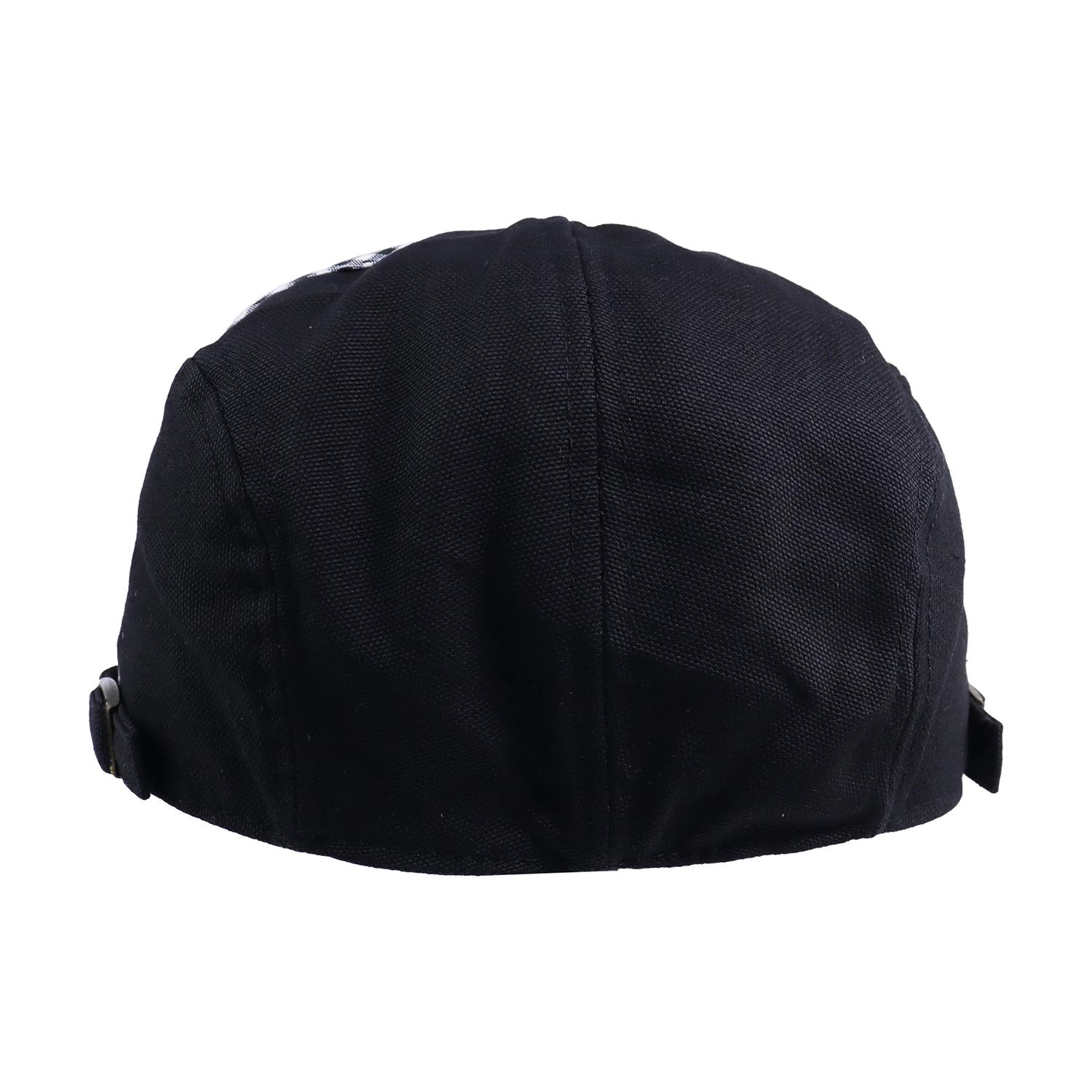 Outfly Plaid American Beret Hat, Vintage Classic Style, Breathable Comfort Fabric, Suitable for Outdoor Sports, Painting, Travel