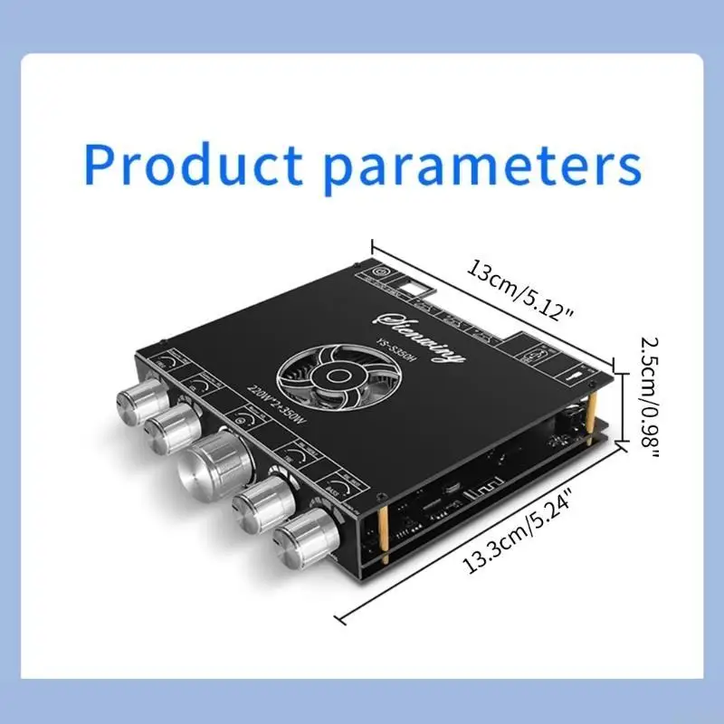 B03F YS-S350H TPA3251 2.1CH BT5.1 HighPerformance Power Amplifier Board 20hz-20khz view 6