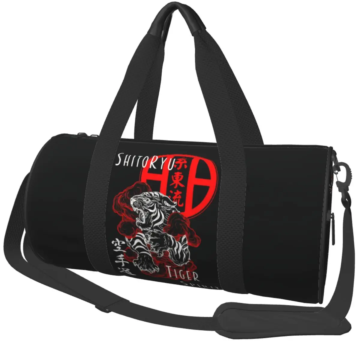 

Спортивная сумка Shito Ryu Karate Do Tiger Spirit для единоборств, путешествий и тренировок, с отделением для обуви, для пары Сумки для фитнеса