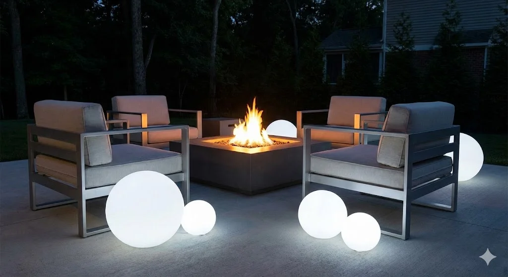 

16 разноцветных светодиодных круглых солнечных светильников, водонепроницаемое наружное освещение IP67, идеально подходит для кемпинга, вечеринок, фестивалей, садов и т.д.