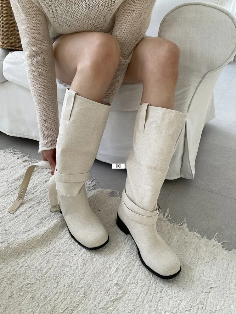 faion-boots-korean-sle-high-tube-long-sve-cross-bule-strap-cloth-surface-boots-youth-all-season-boots