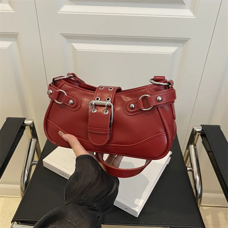 

Женская сумка через плечо Y2K из искусственной кожи с леопардовым принтом гепарда и пряжкой, кошелек-клатч, веганская кожаная сумка