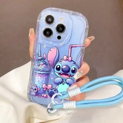 Love Stitch Cartoon Case For OPPO A40 A60 A80 A78 A96 A3 A77 A59 A60 A54 A74 A95 A76 A79 A5S A7 A12 A8 A31 A57 A58 A54S Cover