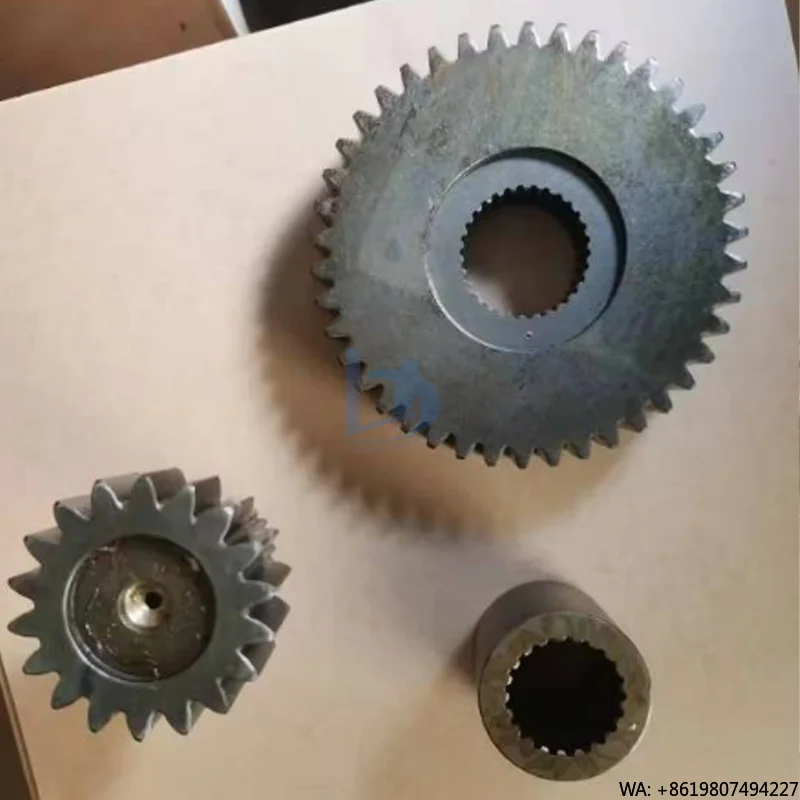 Travel Motor Reducer Final Drive Planetary Gears 30x42 Toothed 3-star Wheel, 21-toothed Bushing, 18/21 Toothed Sun Wheel