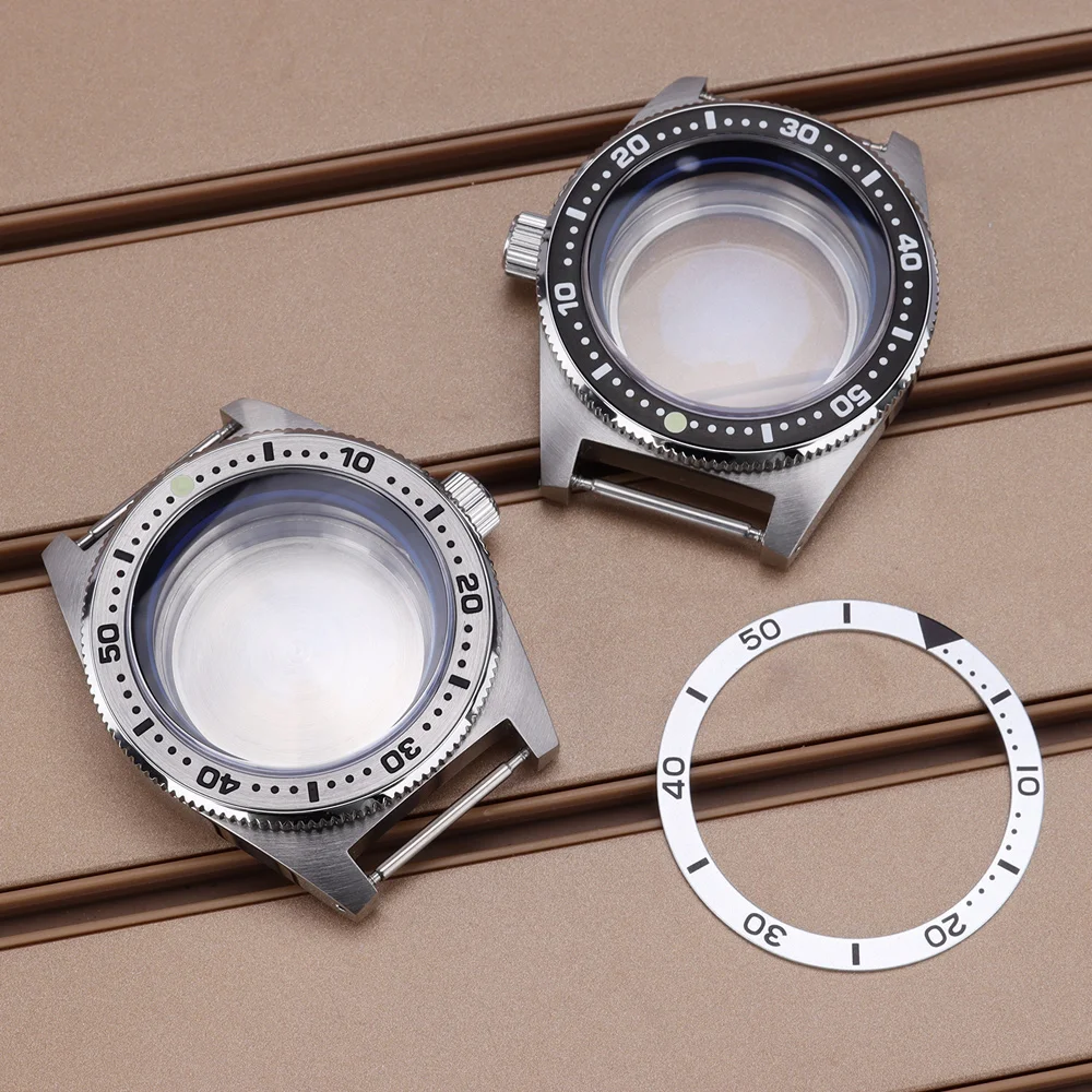 40mm Diving Watch Case Domed Sapphire Glass Accessories For NH35 NH36 NH34 NH38 4R36 Movement 28.5mmDial Modified SPB149J1 62mas