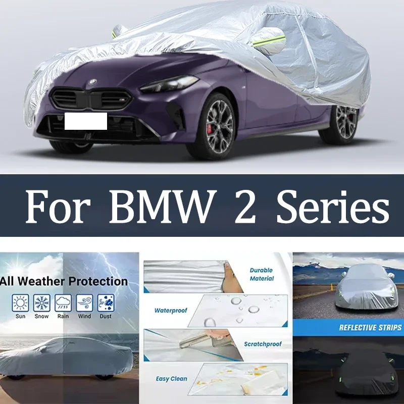 

For BMW 2 Series F22 F23 Car Cover Outdoor Protection Covers Snow Sunshade Waterproof Dustproof Exterior UV Car Accessories Auto