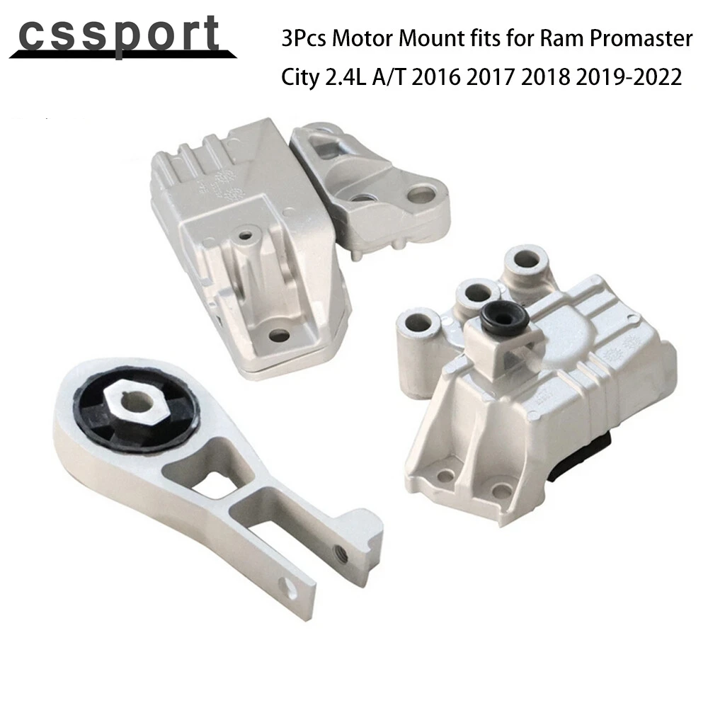 

68258599AA,68363755AA,68363756AA 3PCS Motor Mounts For 2015-2020 Jeep Renegade 2.4L L4 Automatic Transmission
