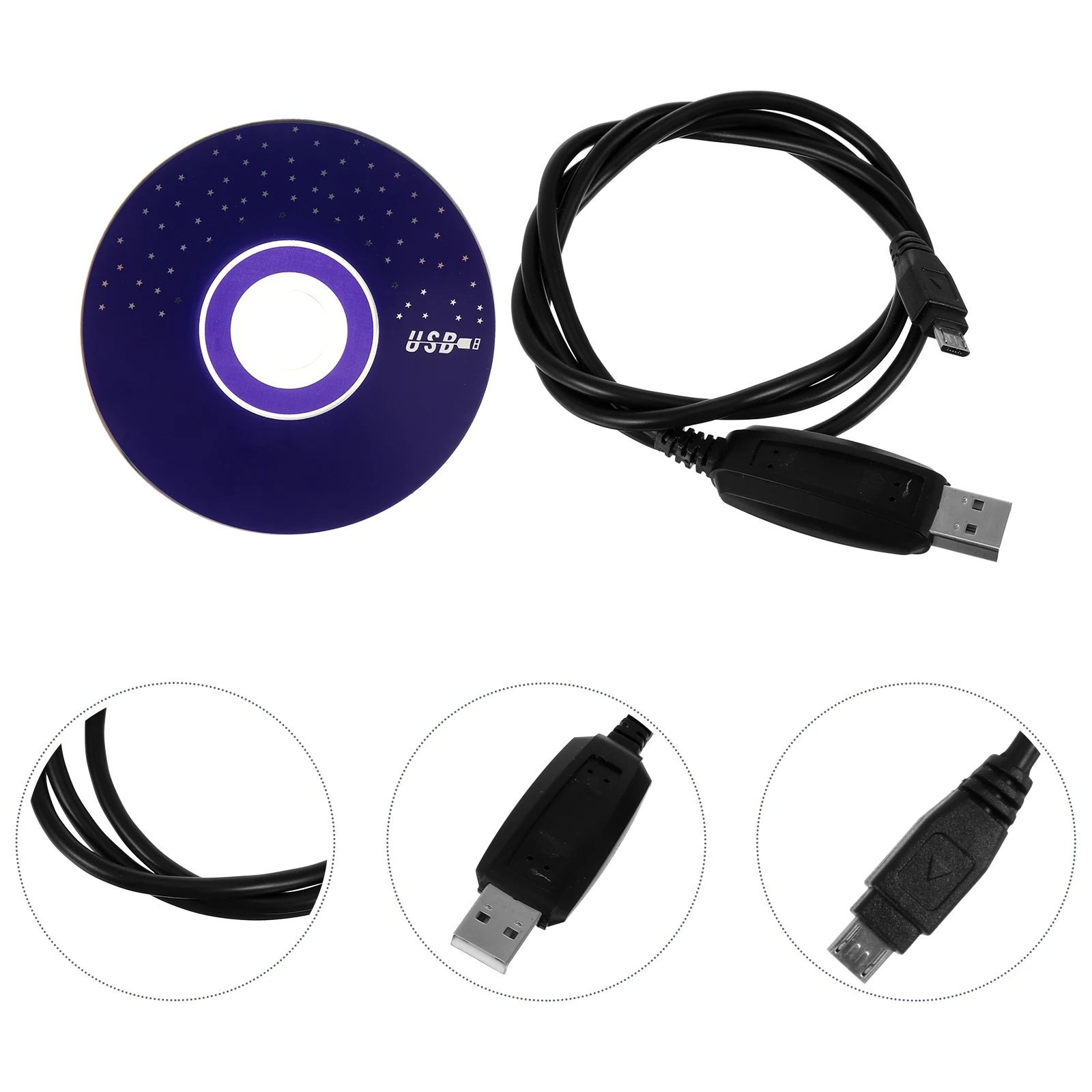 

Original Walkie Lightweight Mini Programming Mini USB Cables Radio Cable Programming Walkie Cable