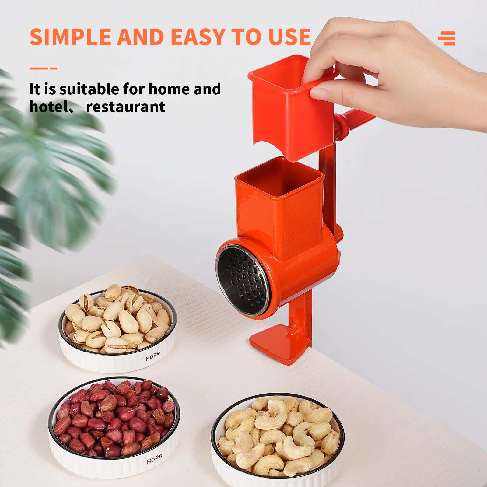 YGTITAN Macinino manuale per n - Grain Mill Grinder Hand Crank recensione e prezzo