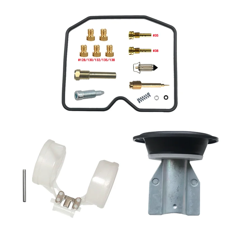 

KAWASAKI KSF250 MOJAVE250 KFX250 1989-2004 Carburetor Repair Kit ATV QUAD KSF250-A plunger diaphragm float part