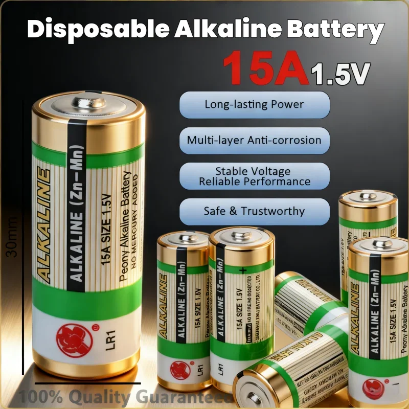 

1.5V N Size Battery for Doorbell Bluetooth Speaker Toy LR1 AM5 MN9100 E90 Alkaline Batteries for Walkman MP3 Player Long Lasting