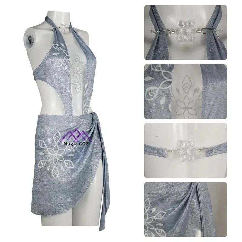 Naraka Bladepoint For Women Justina Gu Viper Ning Cosplay Costume Dress Game  Exclusive Design Halloween Carnival Party Outfit