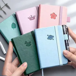 A7 Mini Notebook Portable Pocket Notepad Memo Diary Planner Agenda Organizer Sketchbook Office School Stationery 100 sheets