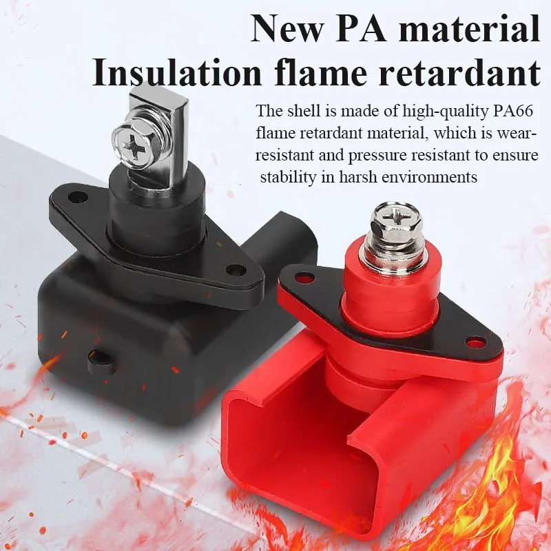 500A 300A 150A Lithium Battery Terminal Post High Current New Energy Ctorage Connector Through Wall Battery Terminal Blocks