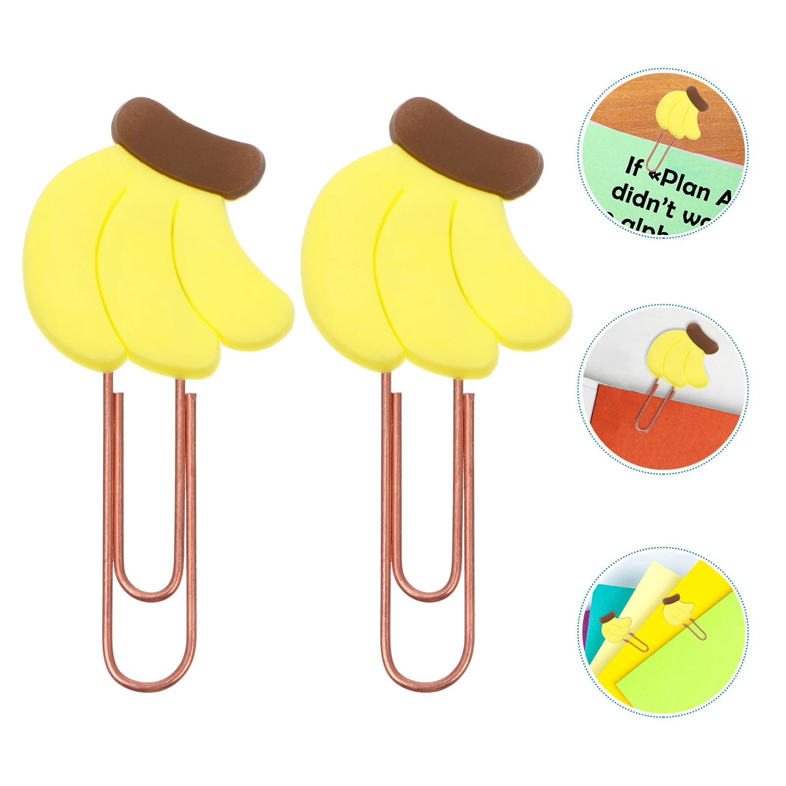 

20 pcs Creative Silicone Bookmarks Hanging Page Markers Paper Clip Bookmark For Office School Notebook Calendar Scrapbook