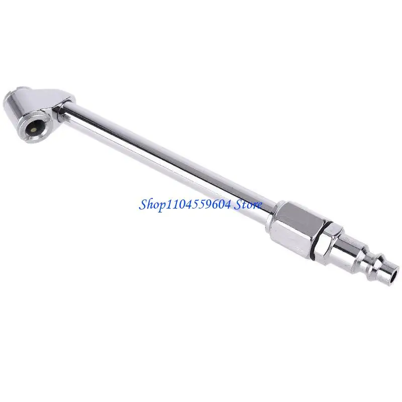 

12QM 1/4" Lock On Metal Air Chucks Air Compressor Tire Inflator Tire Chuck Dual for Head Connector for Hose Repair Inflate