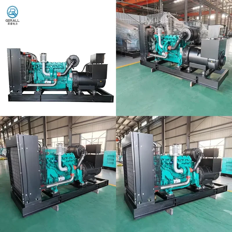 for High Quality 250kw Open Diesel Generator Set Automatic Start ATS 50/60Hz Silent Hot Sale Diesel Generator Powered Diesel