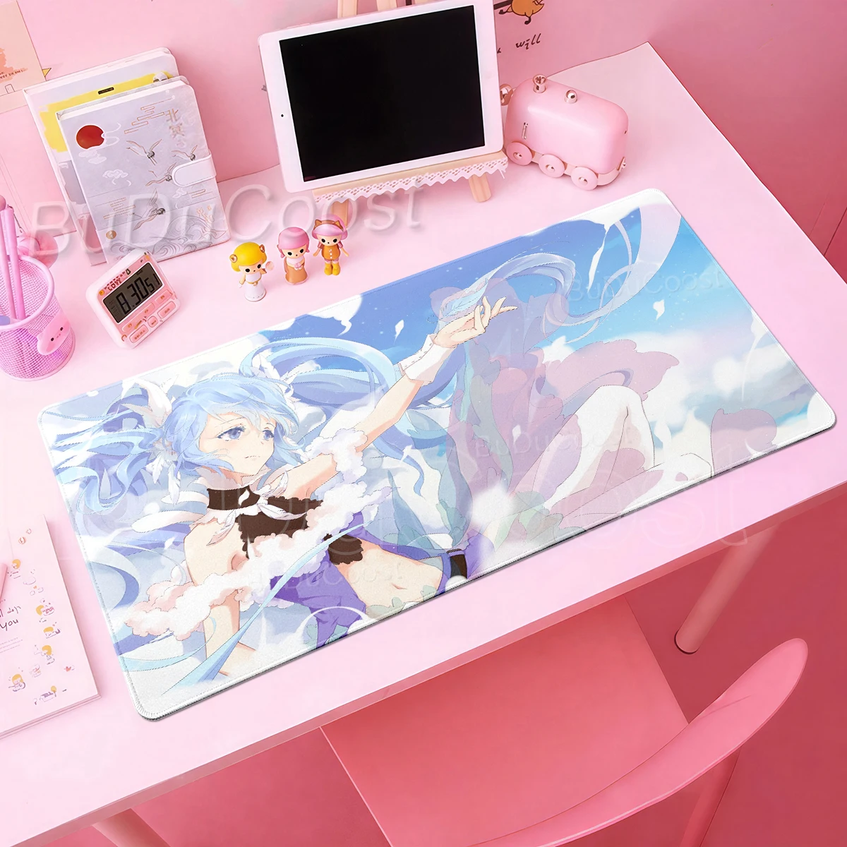 귀여운 애니메이션 게임용 마우스 패드 H-Hatsune - Pc Gaming Hatsune Miku 리뷰 및 가격