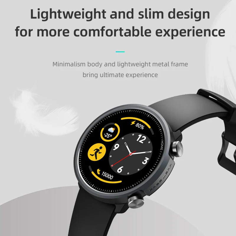 Original Mibro Smartwatch A1 Global Version App Control Heart Rate Sleep Health Monitoring 5ATM Waterproof Sport Men Women Watch