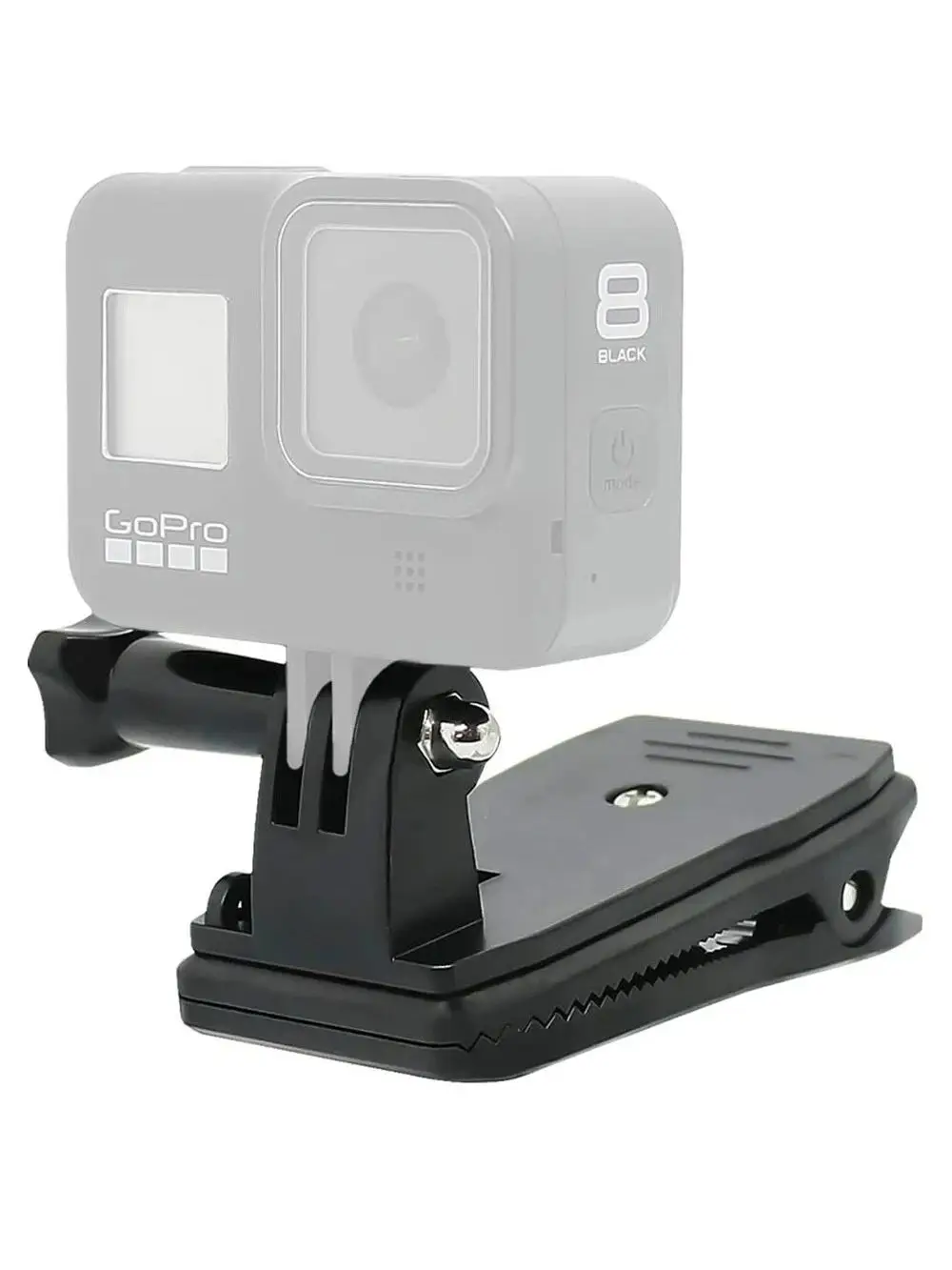 360 ° Kit de support de pince de montage de sangle de sac à dos rotatif pour GoPro Hero 11 12 13 DJI Osmo Action 5 Pro 4 accessoires Insta360