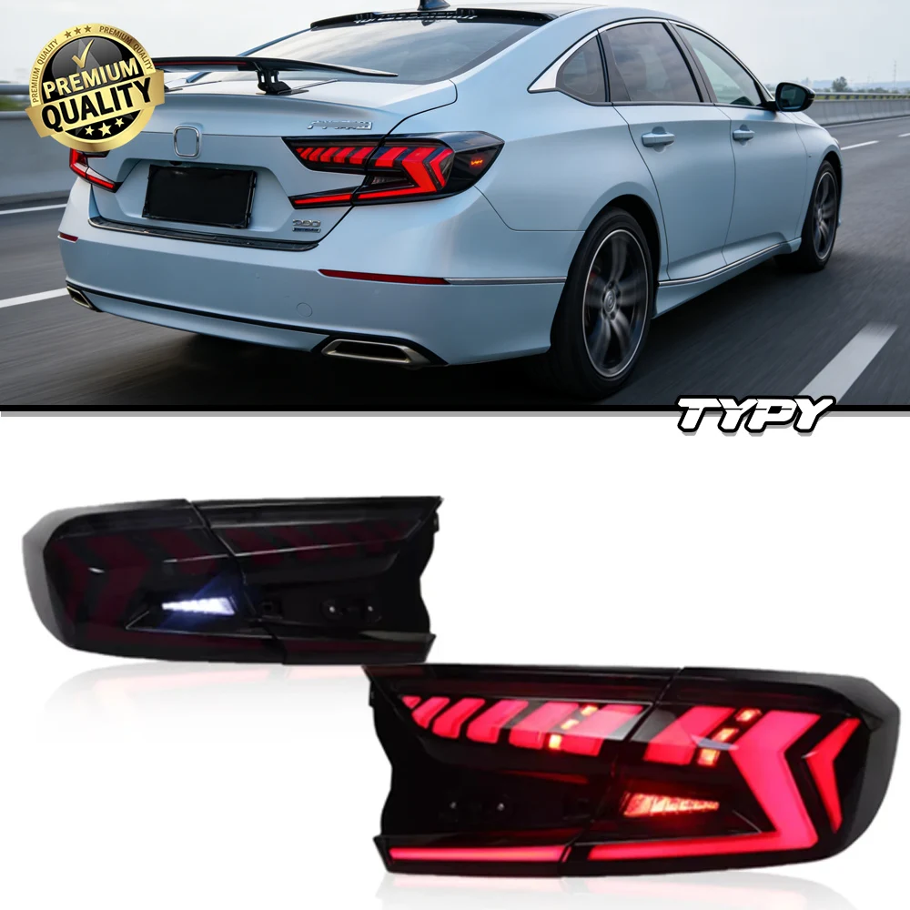 

TYPY Car Light For Honda Accord 10th 2018-2021 Taillight LED Projetor Tail Lamp Daytime Running Light Automotive Accessories