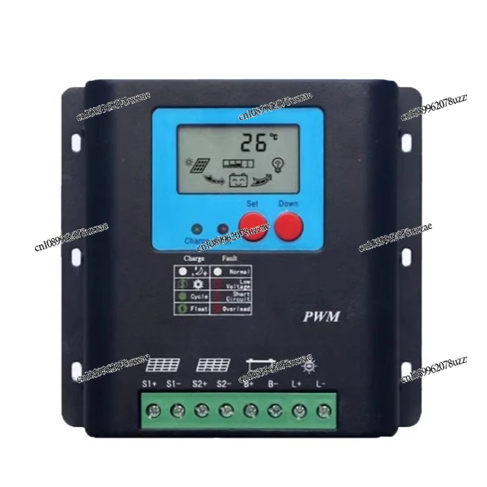 

Контроллер заряда солнечных батарей 12В/24В/48В с автоматическим определением, 50А/100А/150А, умный защитник аккумуляторов