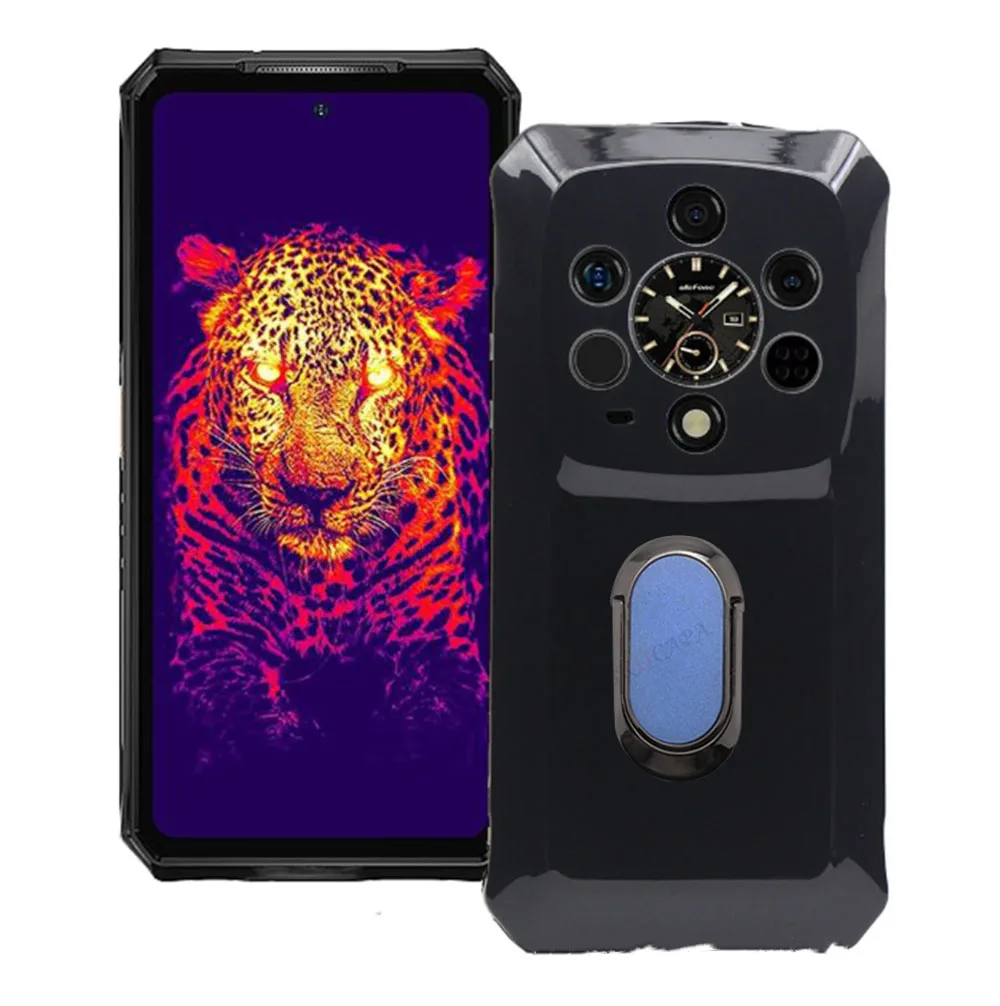 Dla Ulefone Armor 28 Ultra 6.67 "Armor 28 Pro uchwyt pierścieniowy na tył uchwyt etui na telefon Smartphone TPU miękka pokrywa silikonowa — zdjęcie produktu 2