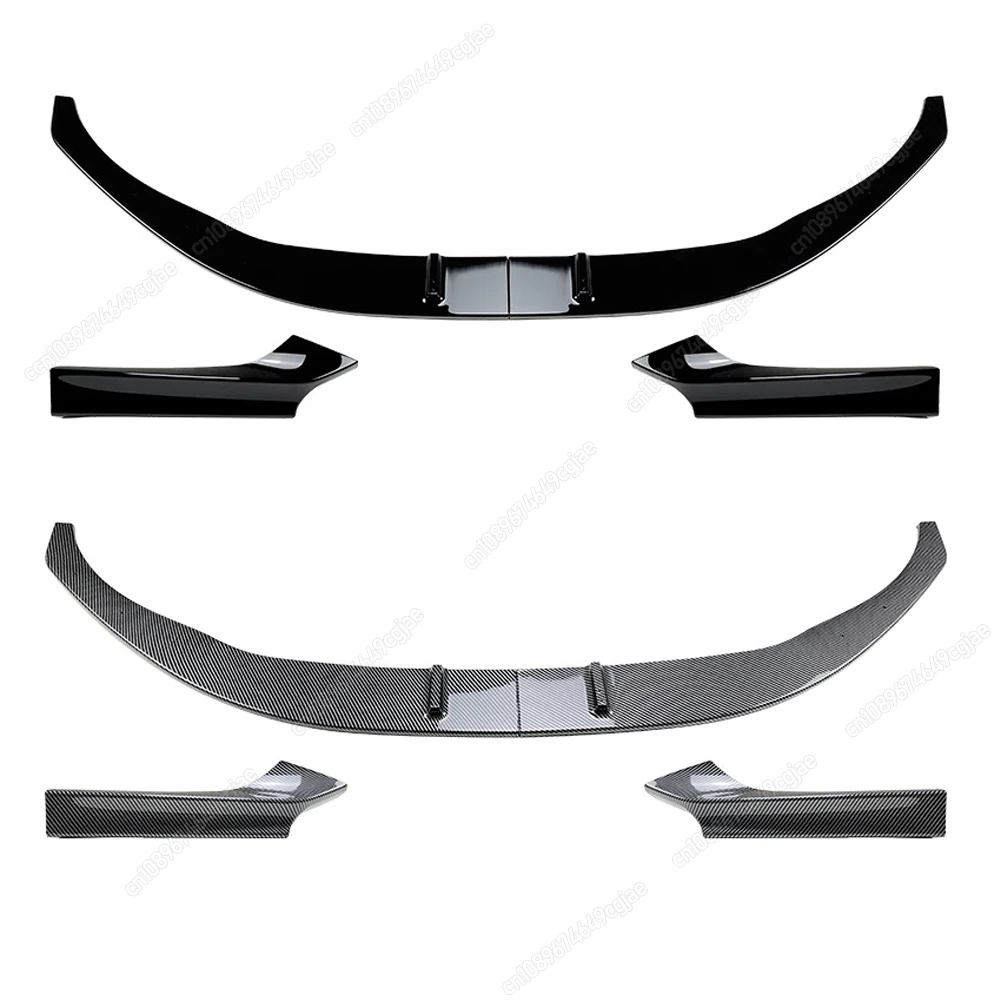 For BMW 2 Series F22 F23 M235i M240i 220i 228i 230i M-Sport 2014-2021 Car Front Bumper Lip Spoiler Splitter Diffuser ABS Tuning view 5