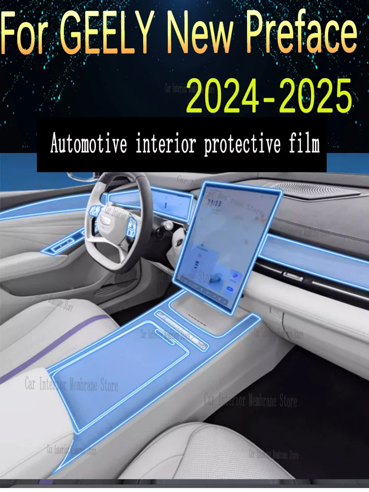 Guia Definitivo: Como Proteger o Painel do Câmbio do seu Geely Preface com Filme Protetor TPU