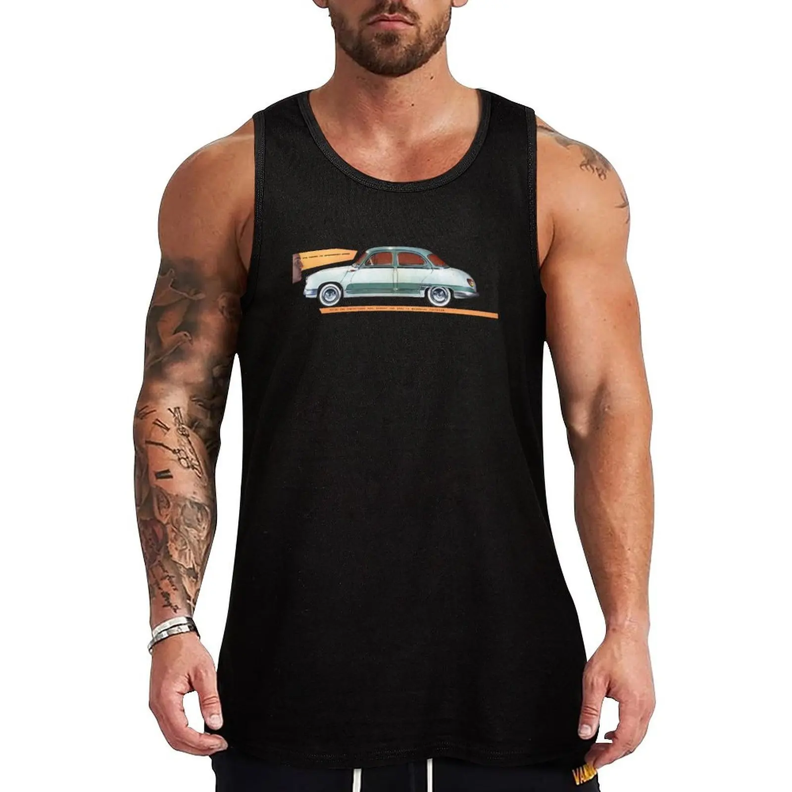

PANHARD DYNA Z Tank Top Soft Cotton Tank Top Regular Fit Basic Undershirt