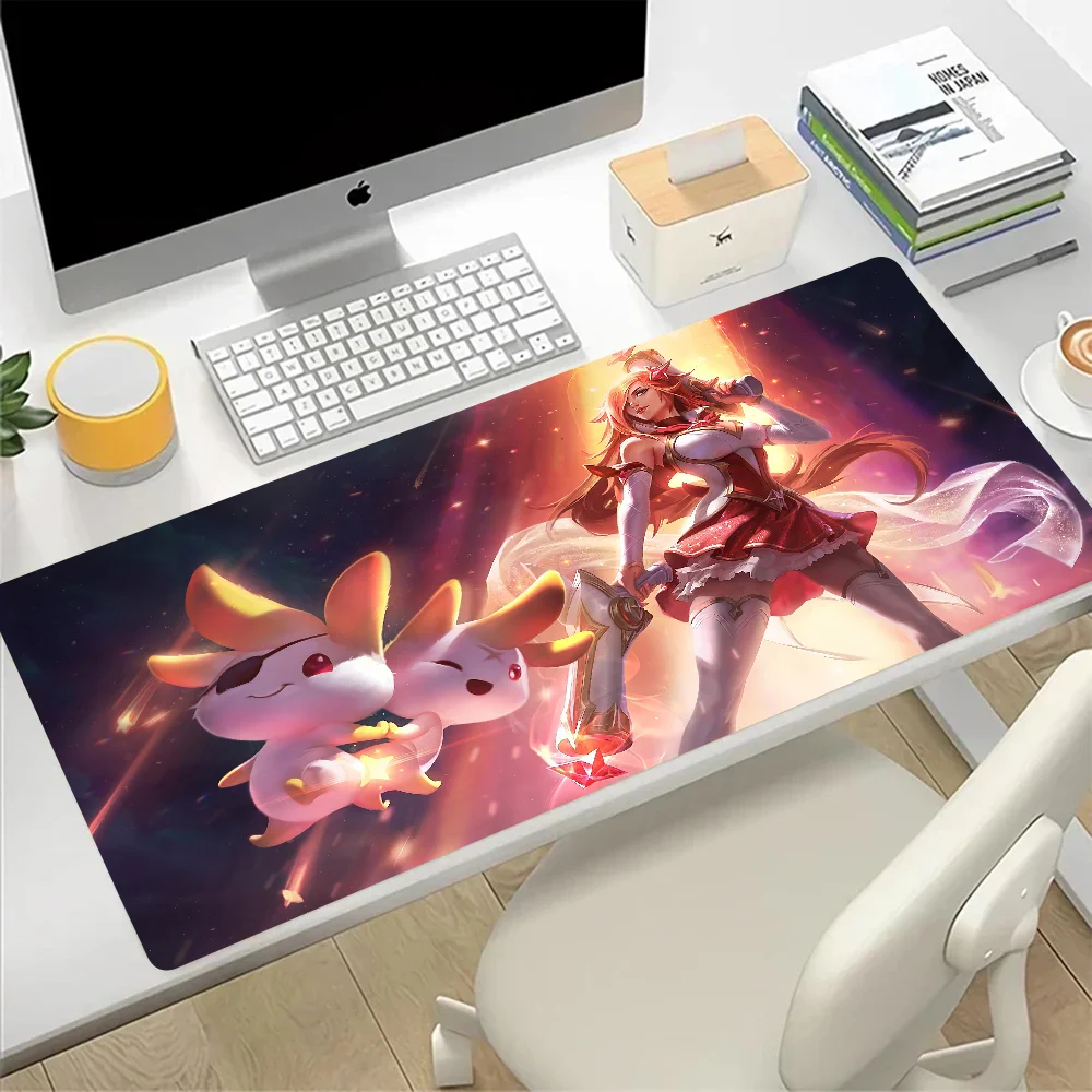 League of Legend Miss Fortune Large Mouse Pad Gaming Mousepad PC Gamer Computer Office Mouse Mat Laptop Keyboard Mat Desk Pad