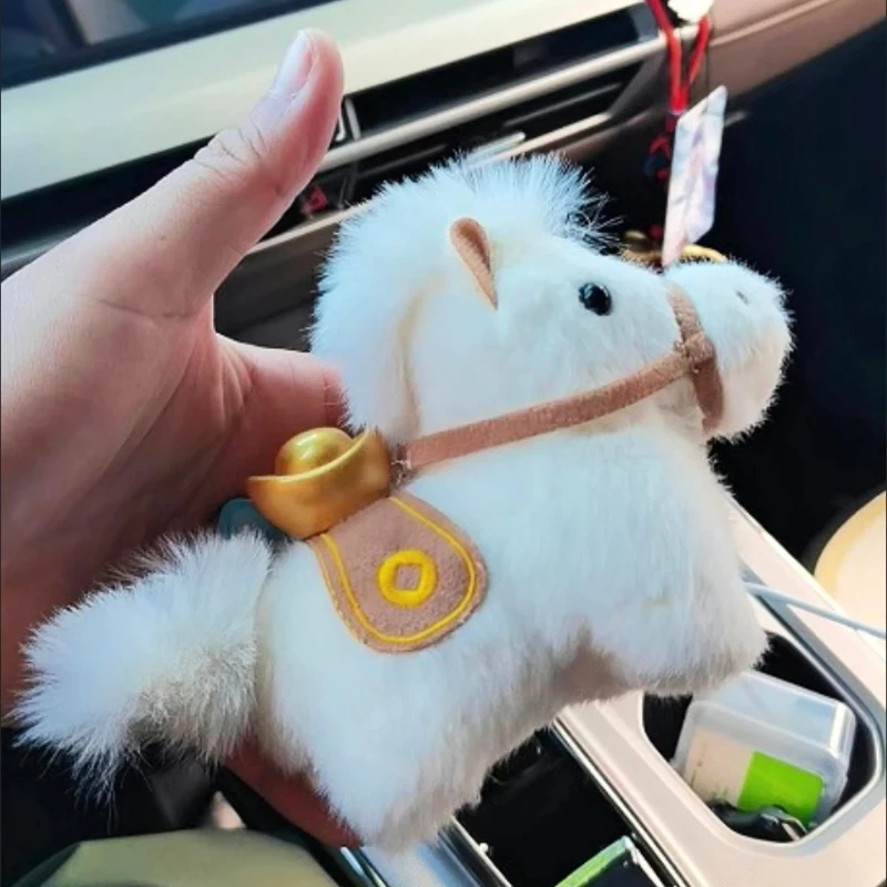 New Hot Selling Pony Plush Keychain Pendant Mascot Doll Desktop Pony Backpack Pendant Plush Doll Ornament Creative Gifts