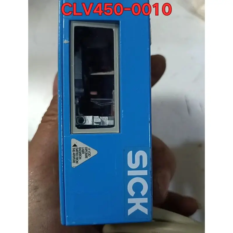 Second-hand industrial barcode scanner CLV450-0010 function test is normal