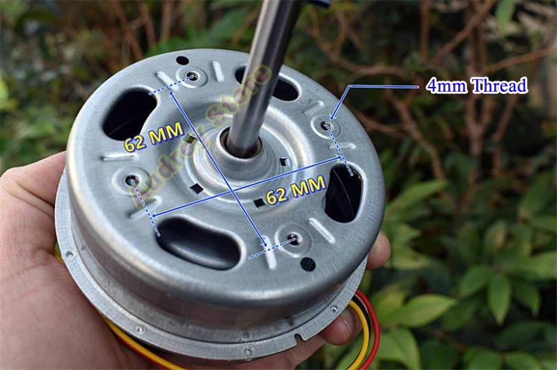 3200rpm DC12V-24V PWM External rotor brushless motor with housing and built-in driver