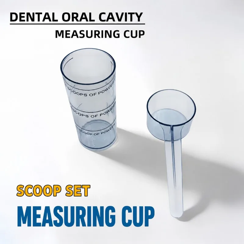 Import Export Dental Graduated Measuring Cups 20g Disposable Scale Cup Professional Stomatology Mixing Vessel for Resin Powder