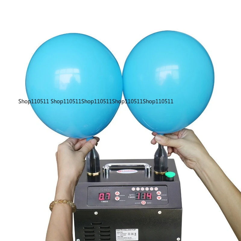 Timed Quantitative Electric Balloon Inflator Pump, Birthday Party Latex Balloon Decoration Air Pump