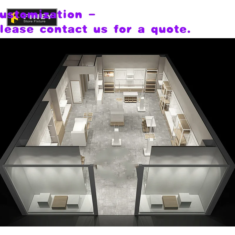 

custom.Retail Store Interior and Exterior Layout Design Furniture Equipment