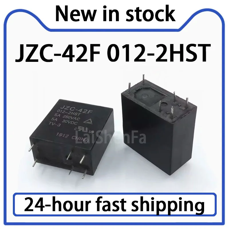 1PCS JZC-42F 012-2HST Relay 6-pin HF42F Stock