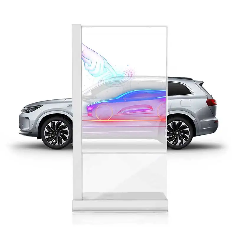 Indoor Flexible Glass Film Touch Transparent OLED Screen, Digital Signage for Exhibition Hall, AliExpress