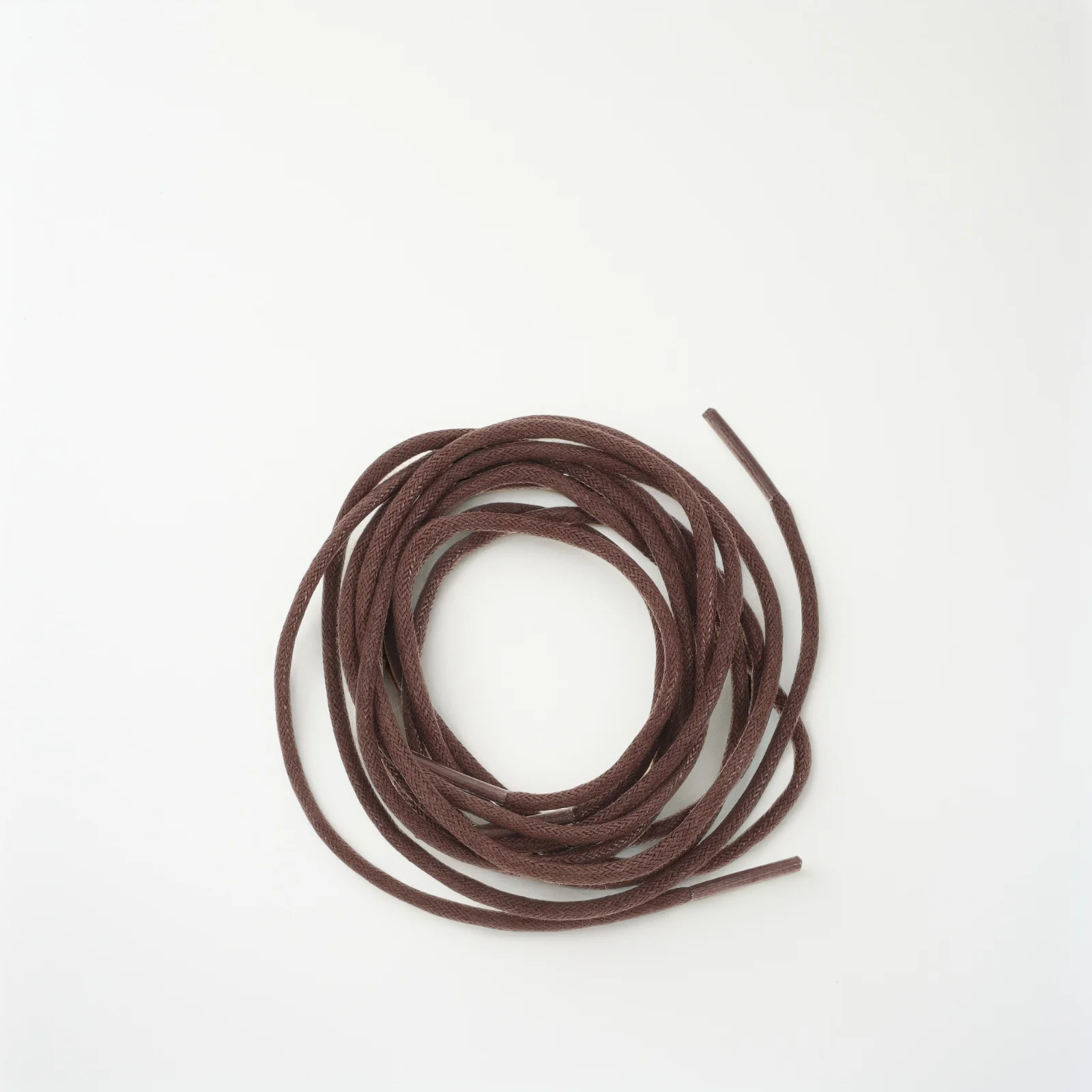 

Brown Round Waxed Shoelaces for Boots 120CM High Grade Polyester Yarn Shoe Laces for Sneakers Dress Shoes Boot Laces Men