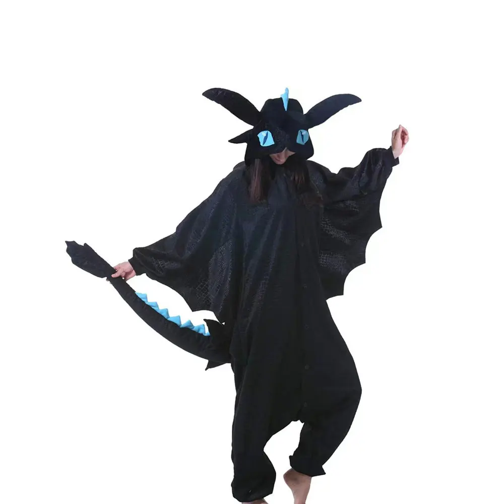 

Children Kigurumi Black Umbreon Onesies Flannel Animal Costumes Pajamas Sets Kids Winter Halloween Pyjamas Sleepwear Homewear