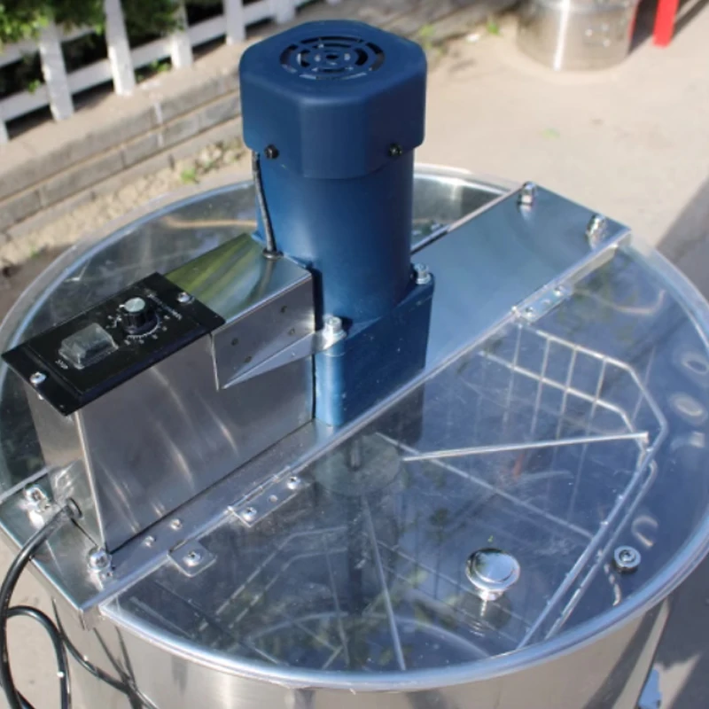 High Quality 4 6 8 Tier Stainless Steel Electric Honey Extractor With Auto Turnover for Honey Processing and Mixing