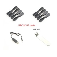 JJRC H107 RC Mini Grid Quadcopter Drone Spare parts blade USB charger Propeller Remote control remover