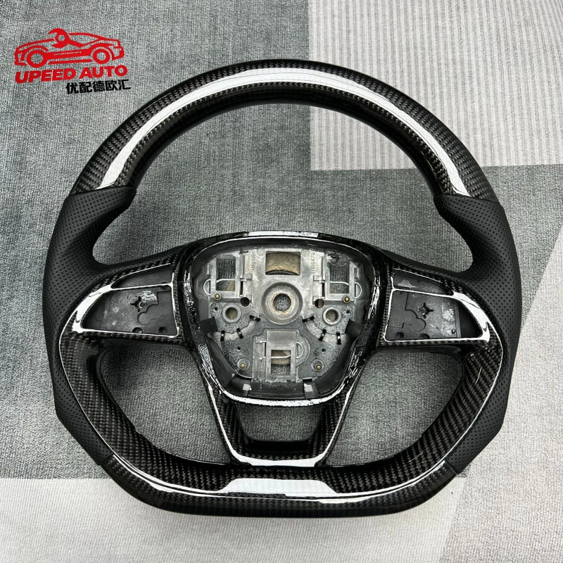 suitable for Carbon fiber steering wheel modification Dongfeng Ruiqi 6pro/Fengguang S580 car interior steering wheel processing