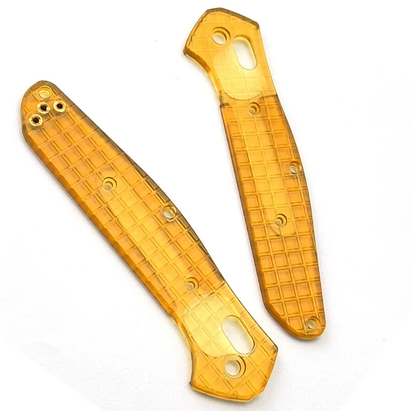 1 Pair Ultem PEI Material Knife Handle Scales for Genuine Benchmade 940 Osborne Knives Handle Modification Accessories