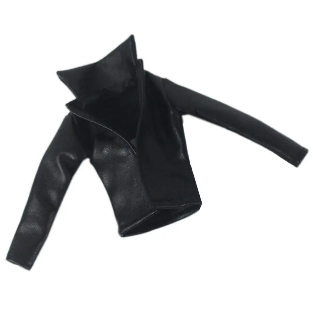 

Высококачественная куртка для кукол из искусственной кожи, 10 цветов, модная повседневная одежда, пальто, мотоциклетная повседневная куртка «сделай сам», 1/6 куклы BJD/30 см, куклы