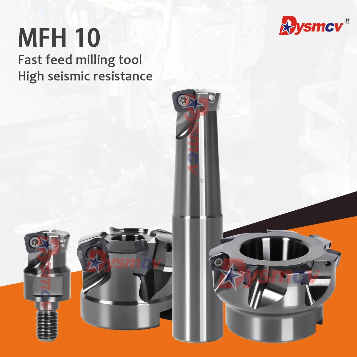 MFH Fast Forward To The Milling Cutter Head Cutting Face Milling Cutter Disc Lock Tooth Head CNC Lathe Milling Cutter Bar Tools
