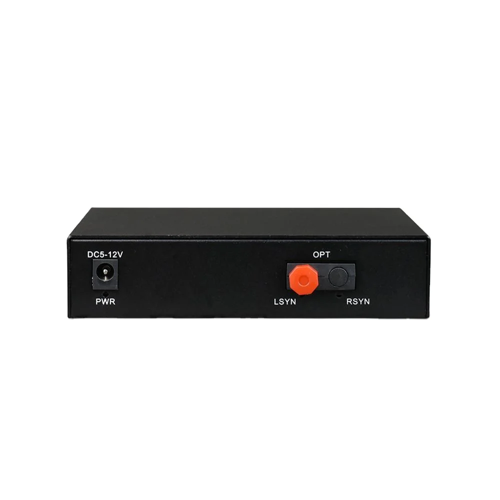 8 منافذ POTS R111 Voice FXS FXO عبر محول الألياف الضوئية مع إيثرنت 10/100 متر