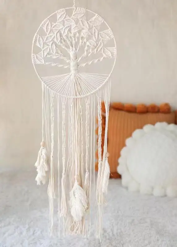 Big Dream Catcher For Wedding Home Decor Room Moon Tree Of Life Wind Chimes Dreamcatcher Boho Macrame Ornaments Dream Catchers